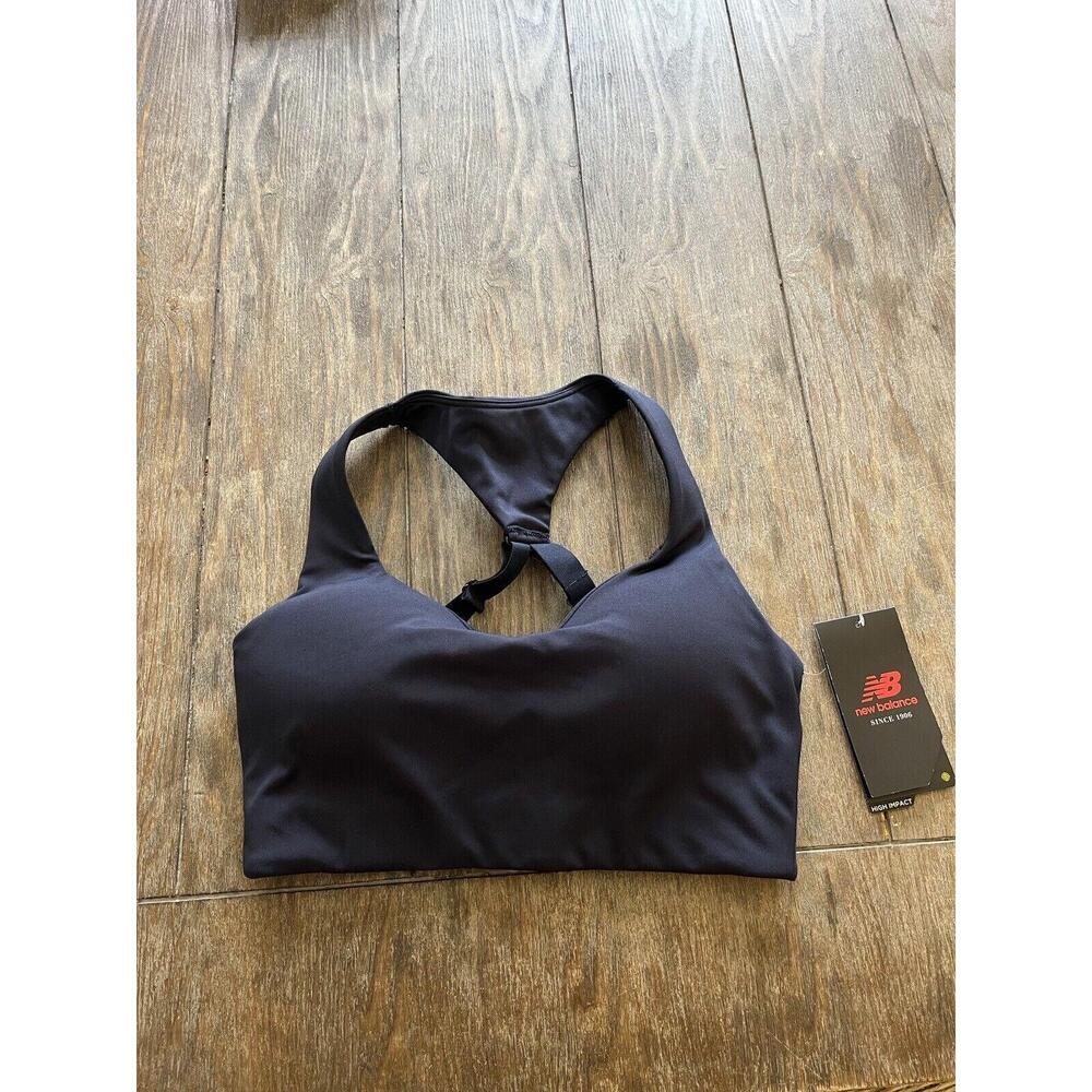 New Balance Women's NB Power X Bra Eclipse Size XS Black